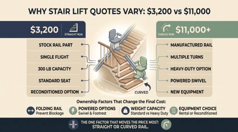 Stair Lift Price Factors