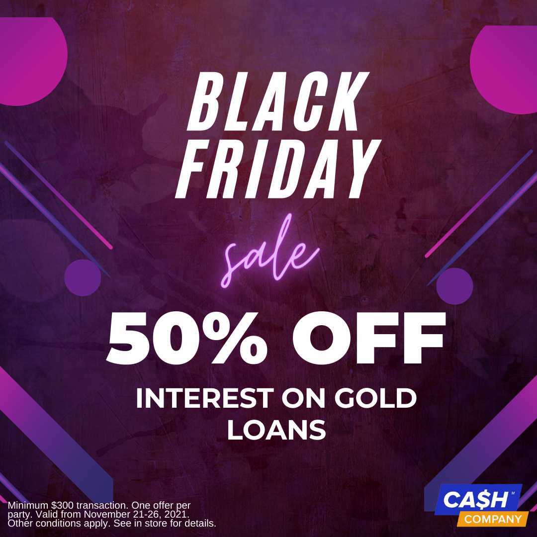 Black Friday Special - Half Interest!