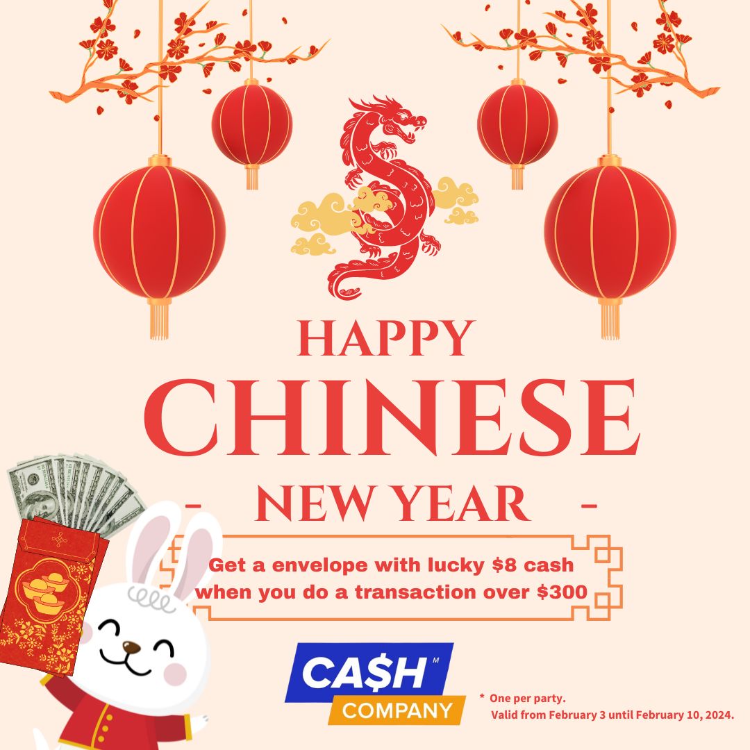 Chinese New Year - Lucky $8 Envelope