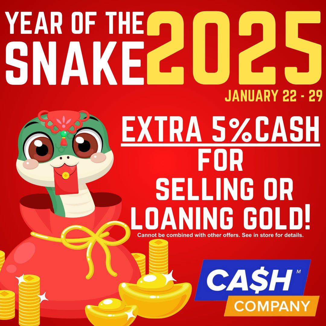 Chinese New Year Special - 5% EXTRA CASH