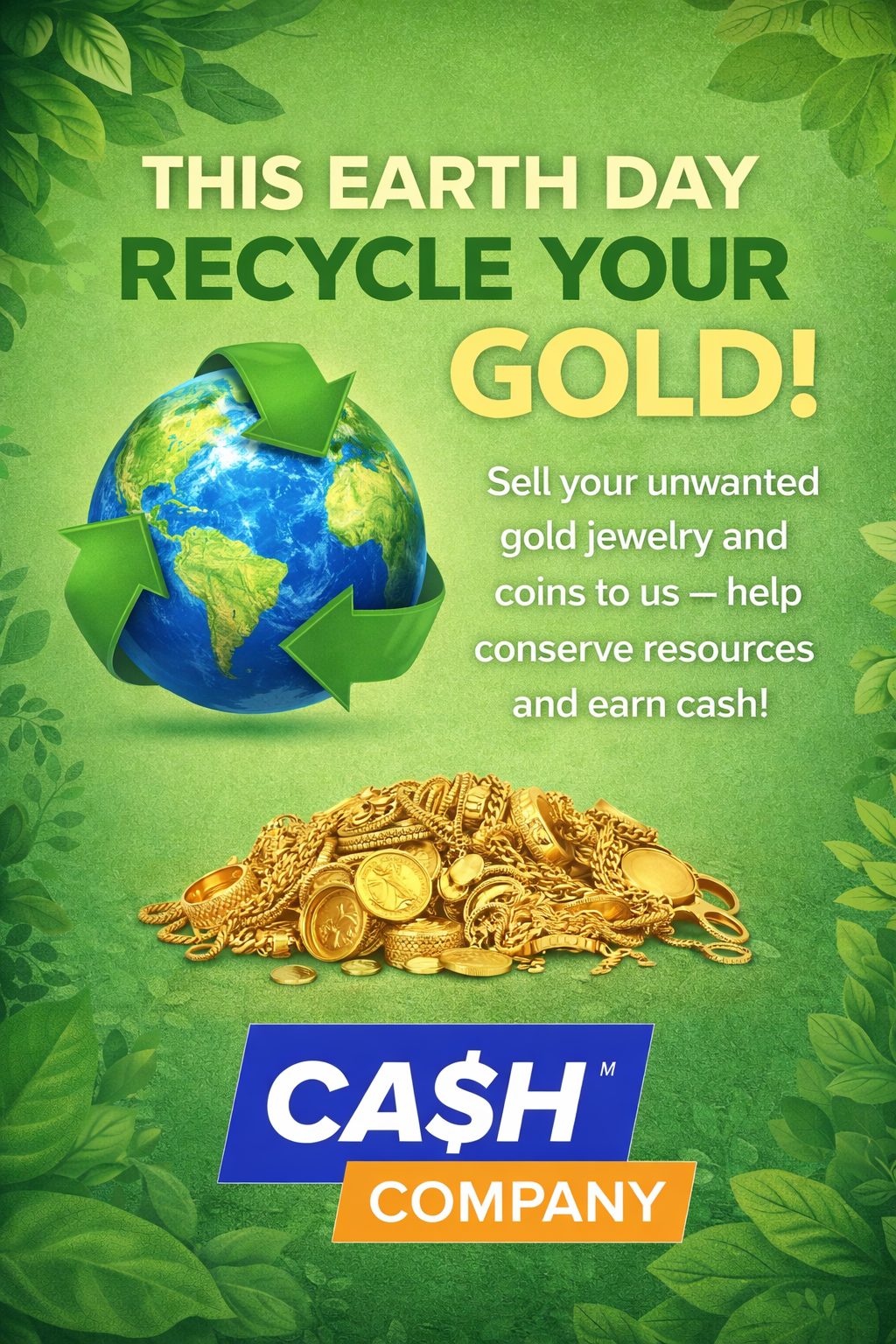 Earth Day 2026 - Turn Old Gold Into New Value