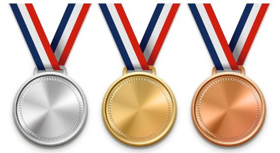 Gold in the Olympics