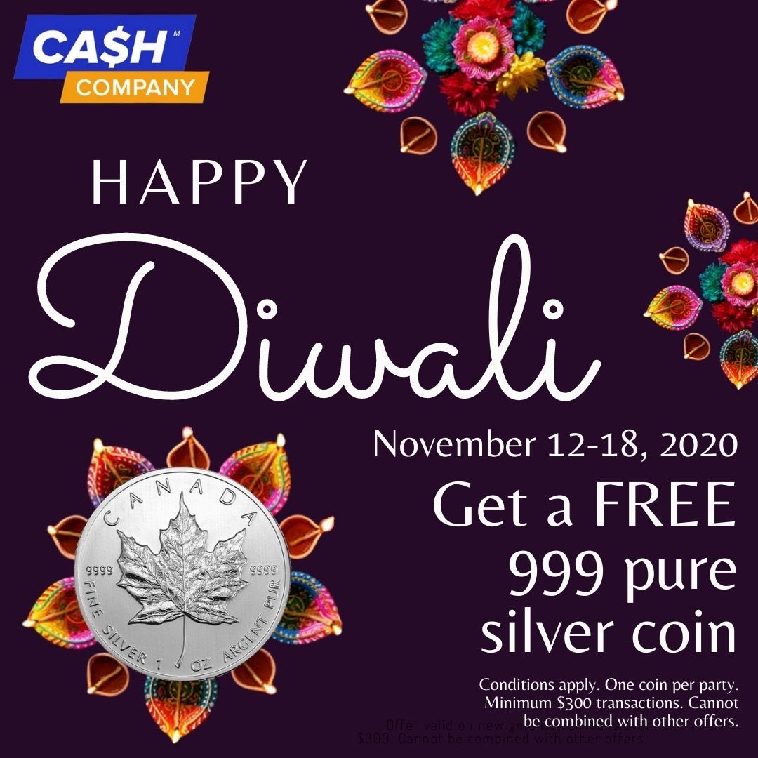 Happy Diwali greeting poster
