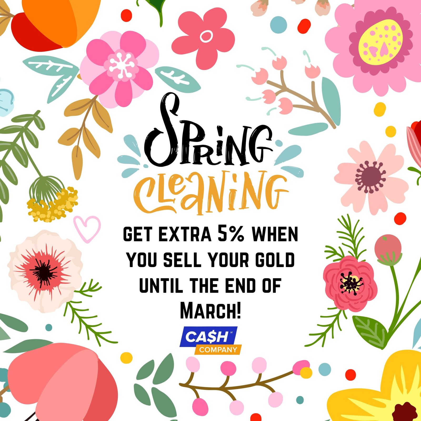 Spring Cleaning Promo!