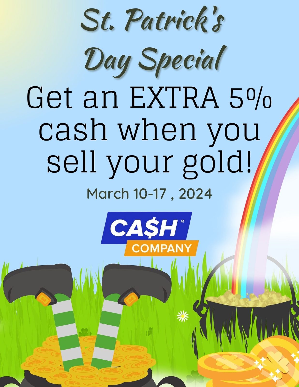 St. Patrick's Day Special!