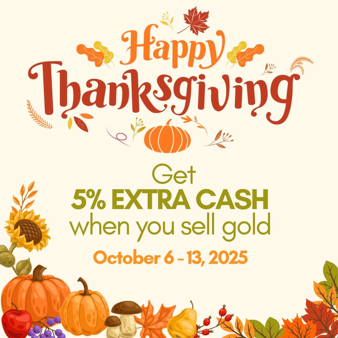 Thanksgiving Special - Extra 5% Cash!