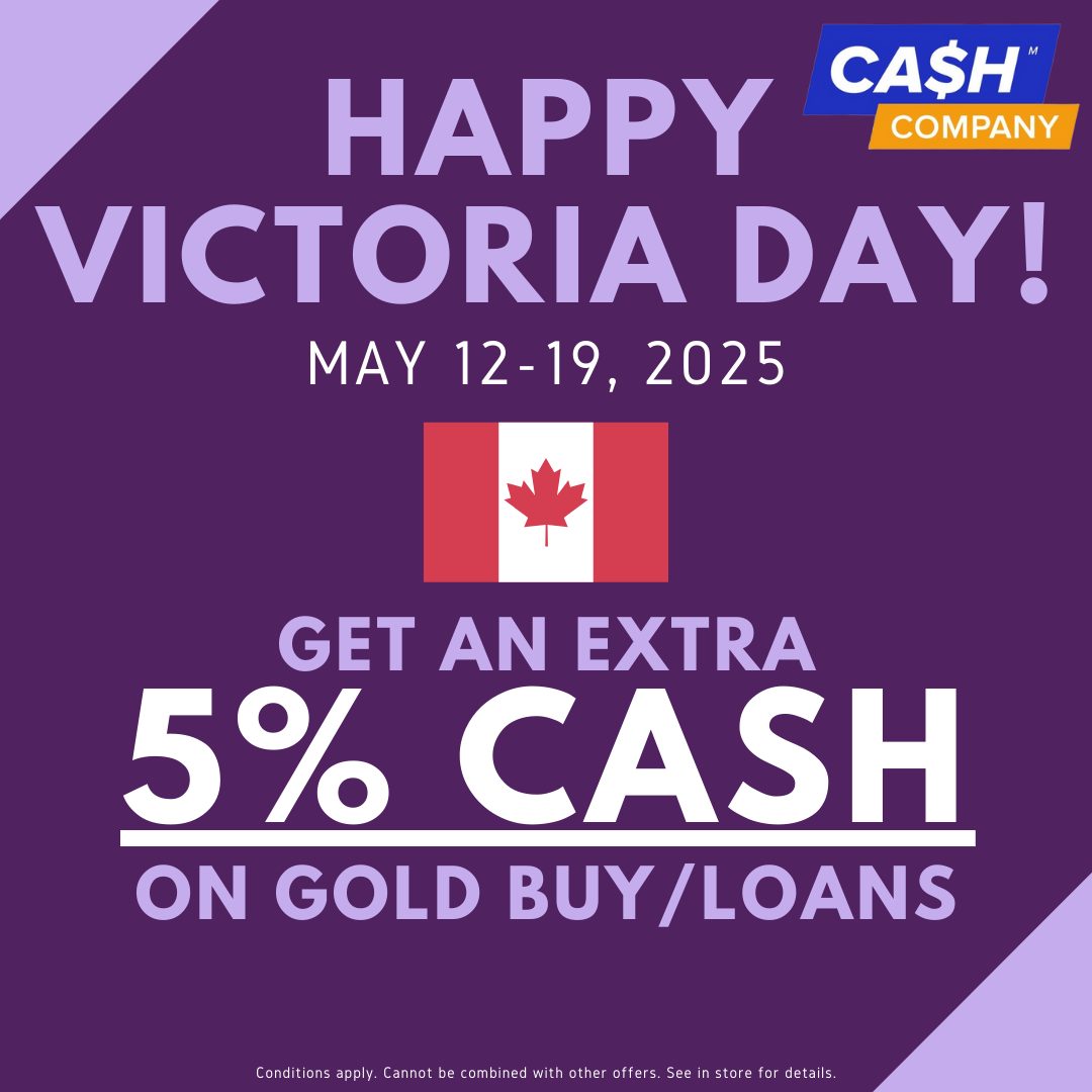 Victoria Day Special - Extra 5% Cash